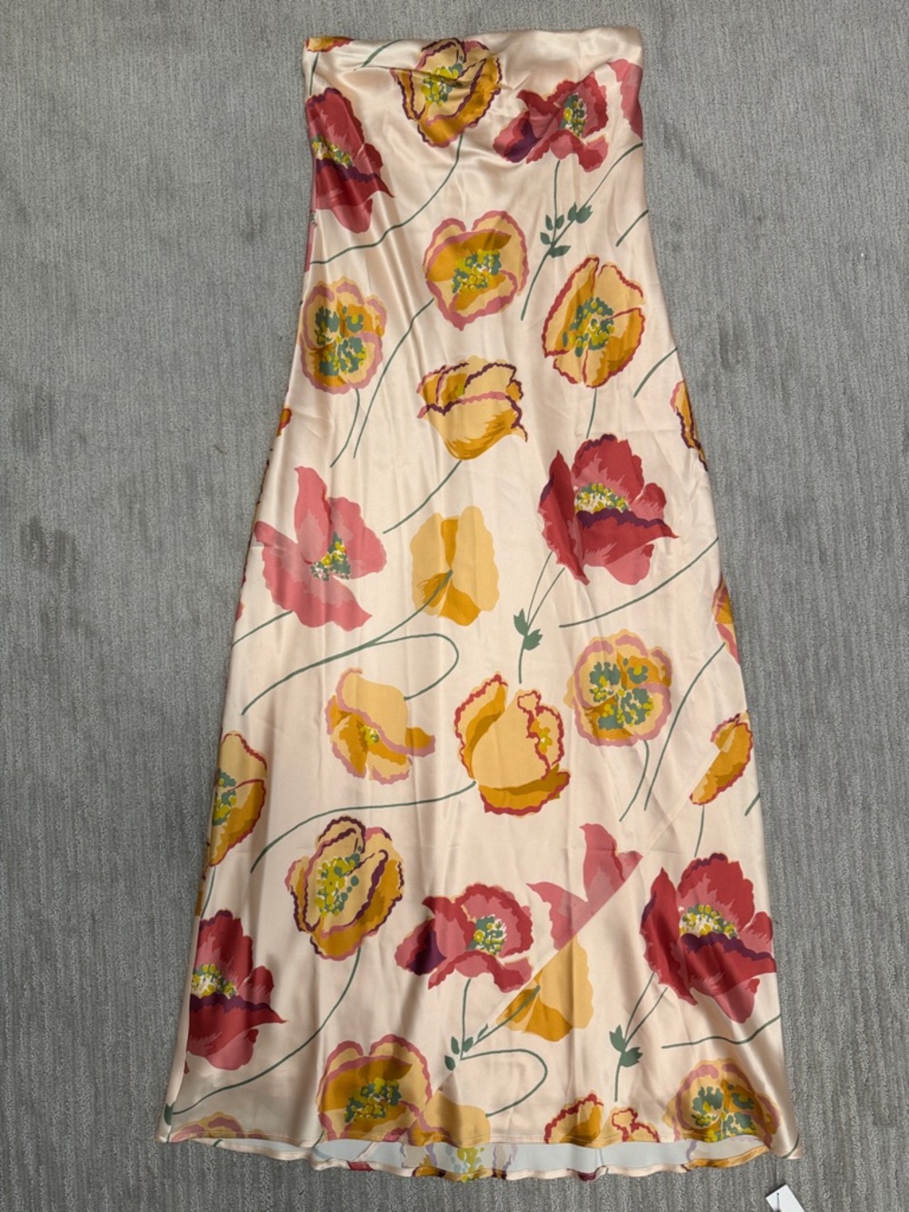 Reformation NWT Joana Silk Dress Viviana Floral Size Medium - Picture 7 of 14